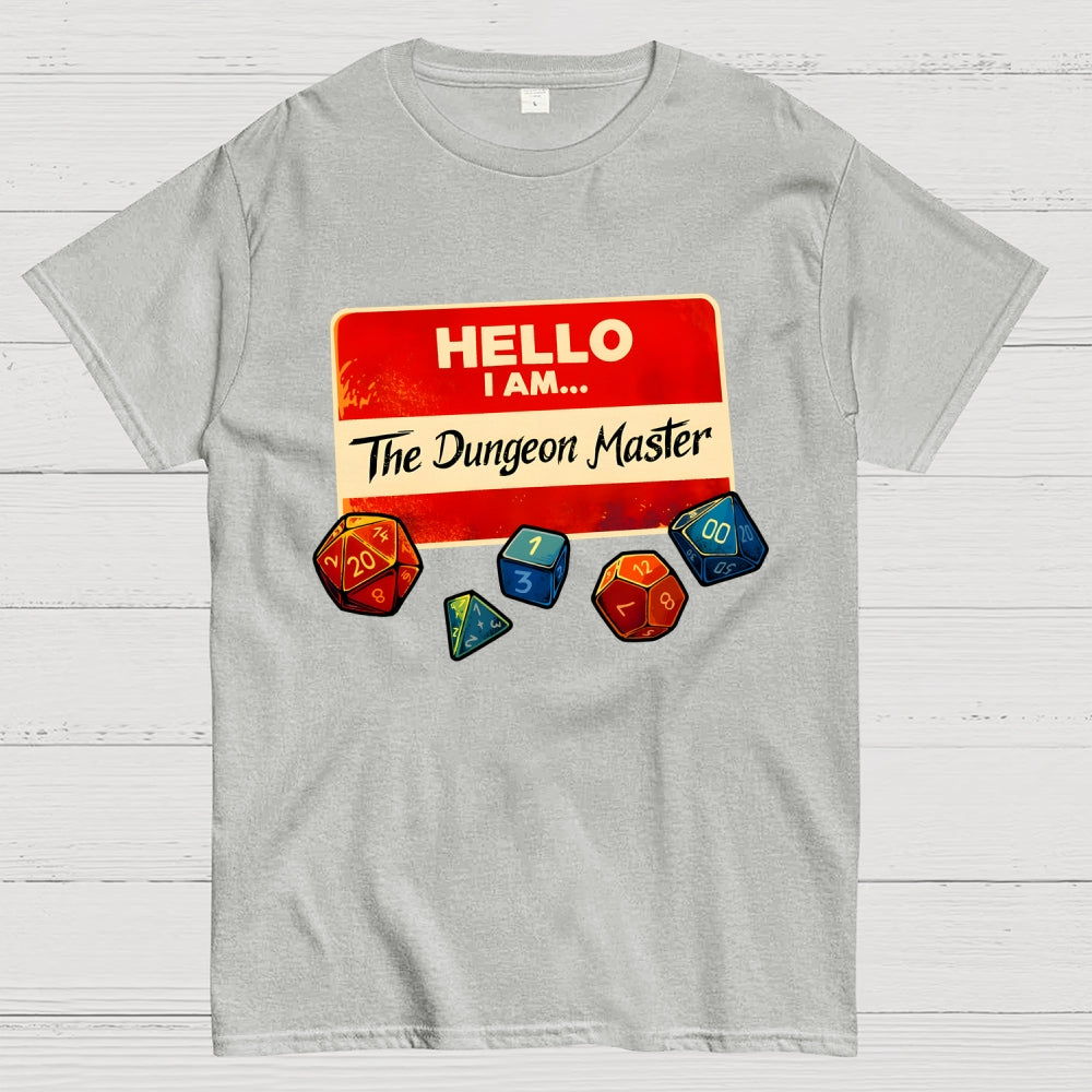 Hello I Am The Dungeon Master dungeons and dragons  T-Shirt