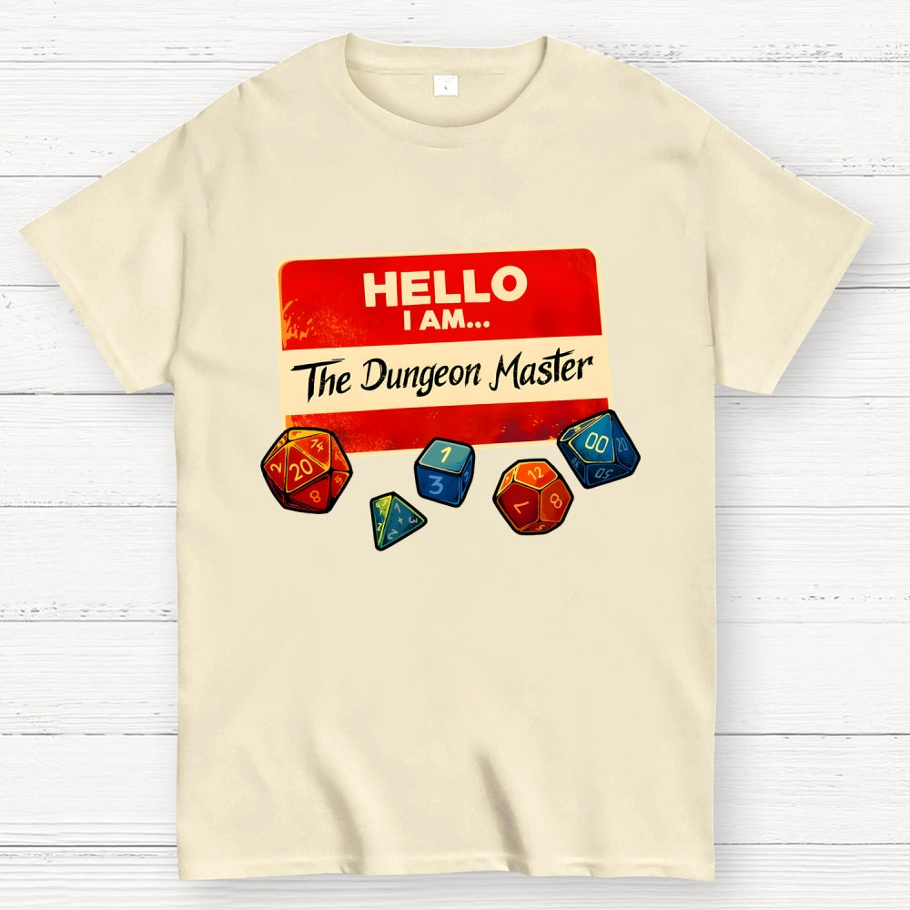 Hello I Am The Dungeon Master dungeons and dragons  T-Shirt