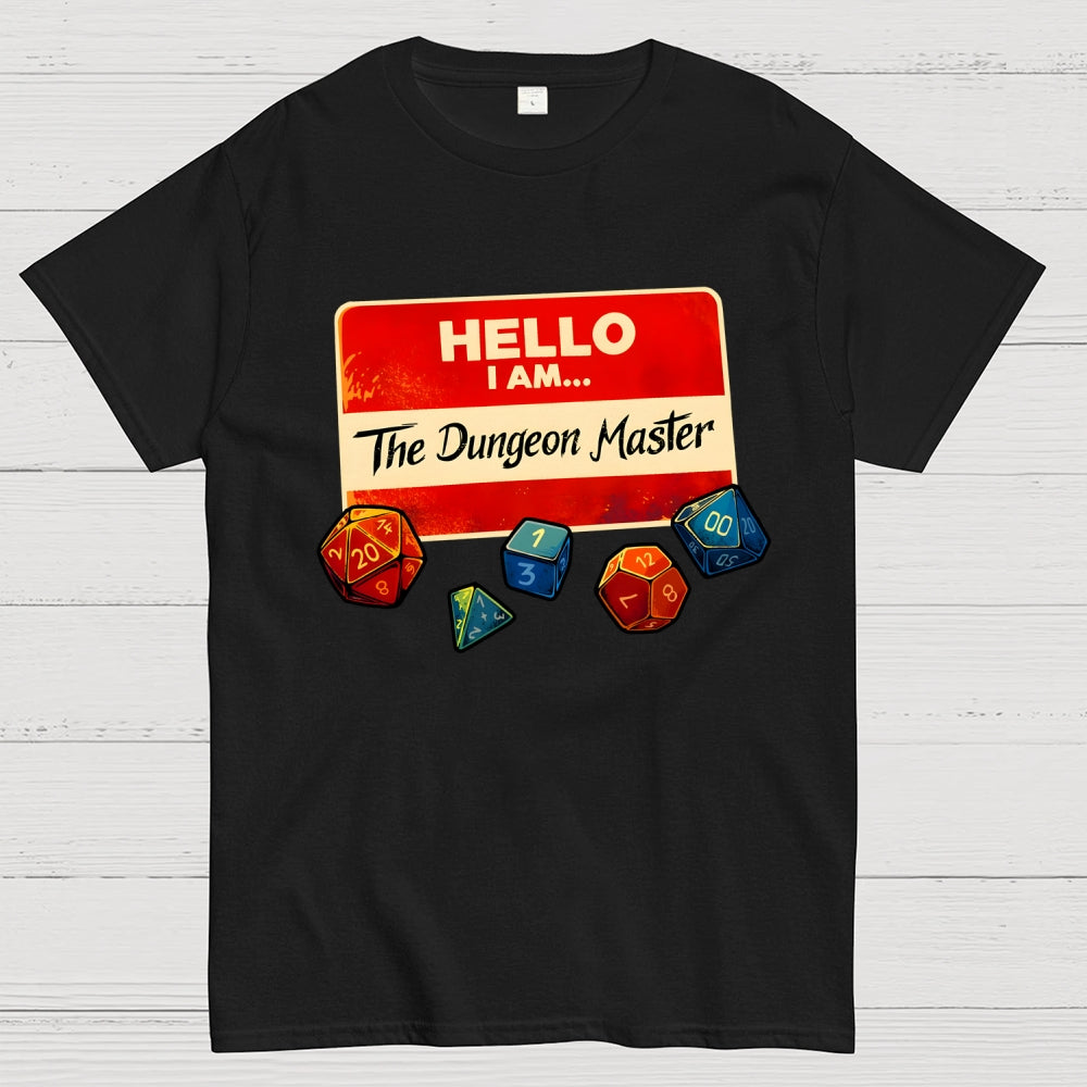 Hello I Am The Dungeon Master dungeons and dragons  T-Shirt