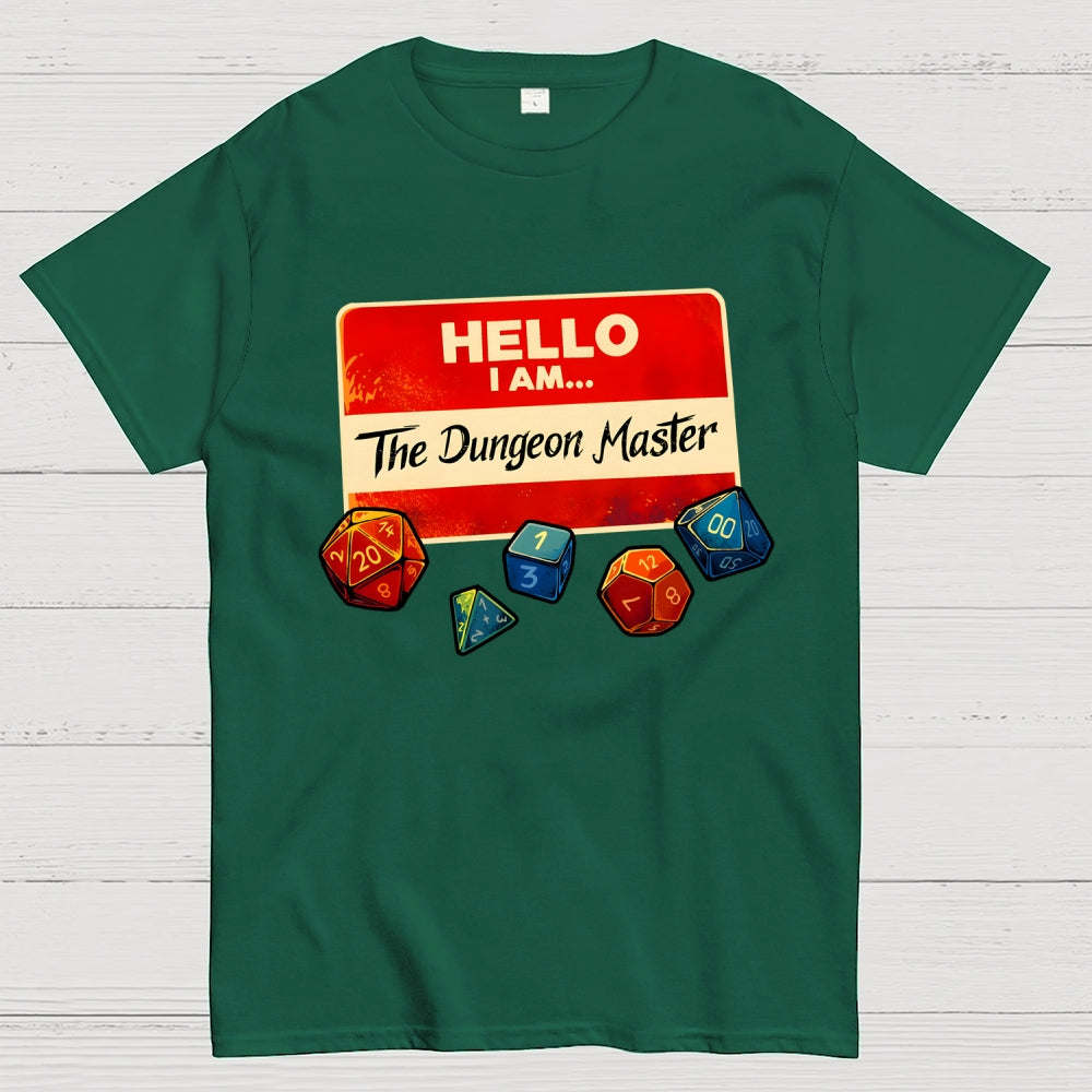 Hello I Am The Dungeon Master dungeons and dragons  T-Shirt