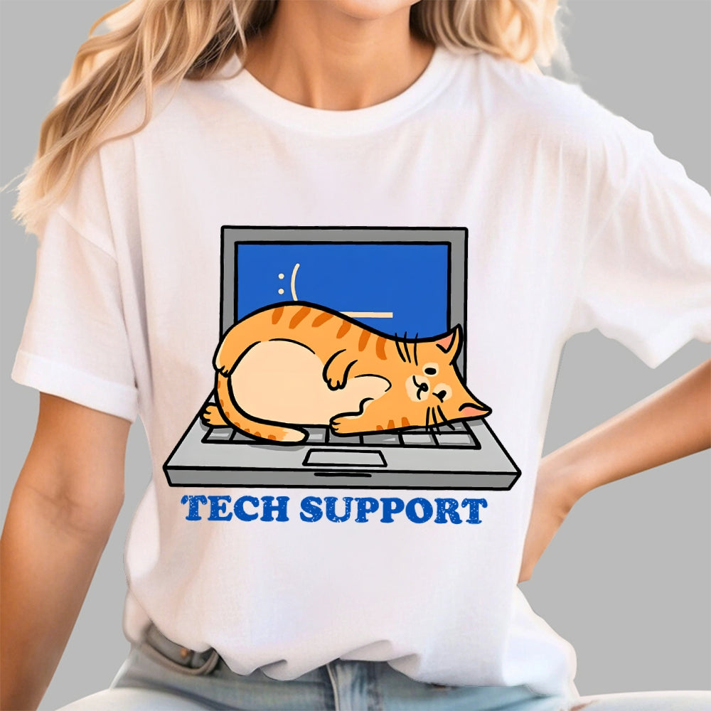 Cat Tech Support  T-Shirt