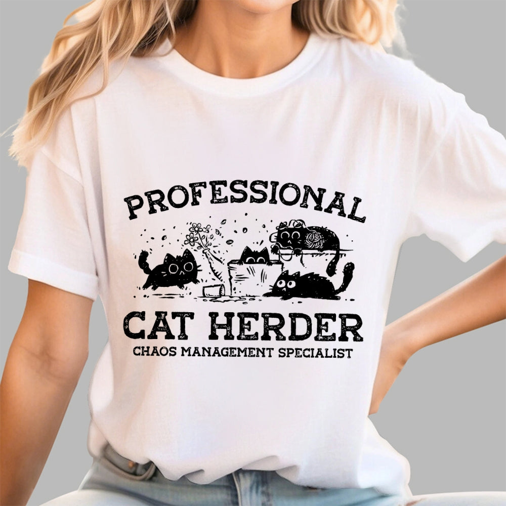 Professional Cat Herder  T-Shirt