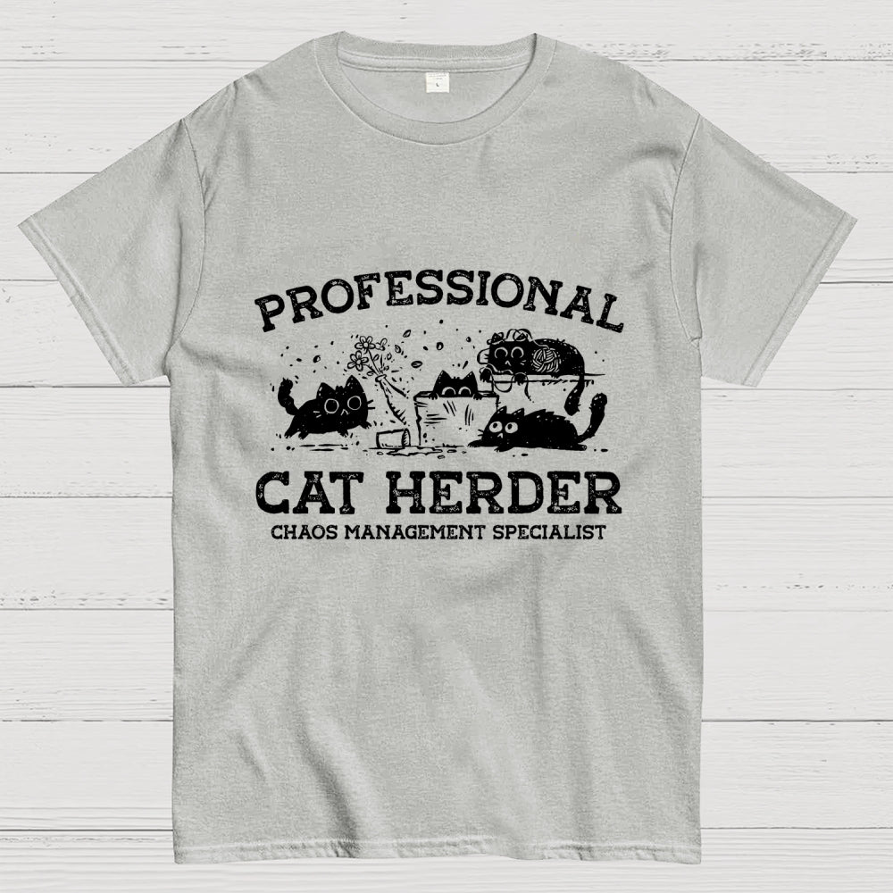 Professional Cat Herder  T-Shirt