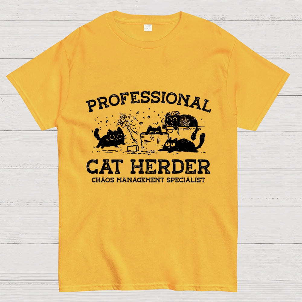 Professional Cat Herder  T-Shirt