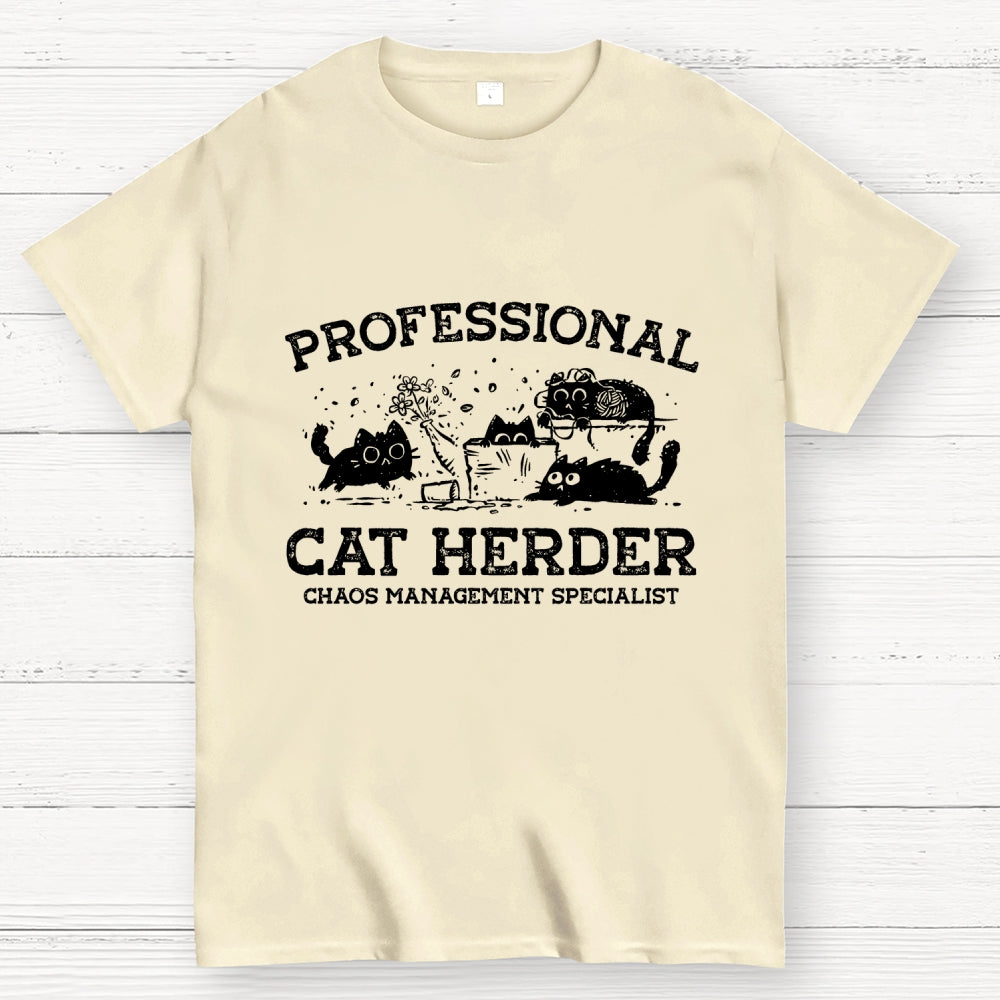 Professional Cat Herder  T-Shirt