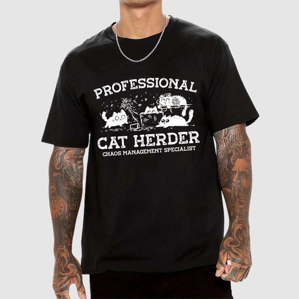 Professional Cat Herder  T-Shirt