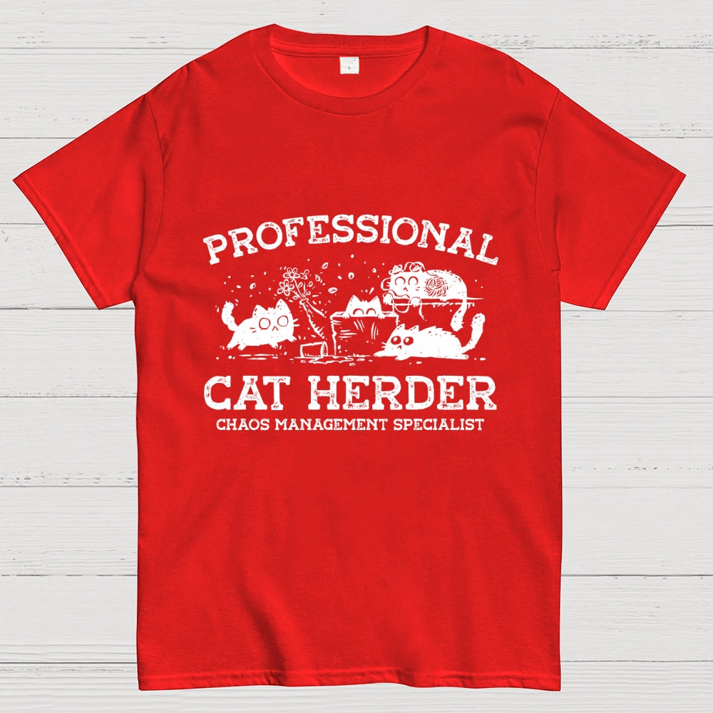 Professional Cat Herder  T-Shirt