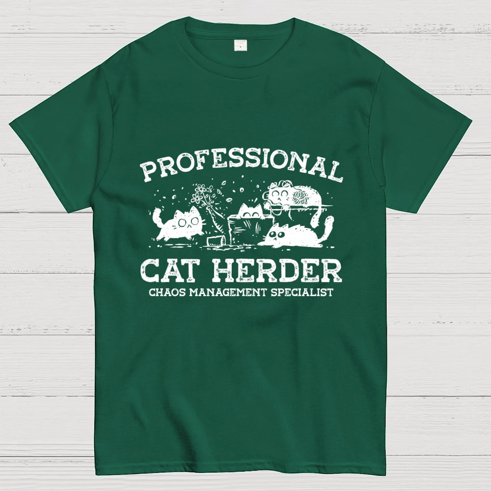 Professional Cat Herder  T-Shirt
