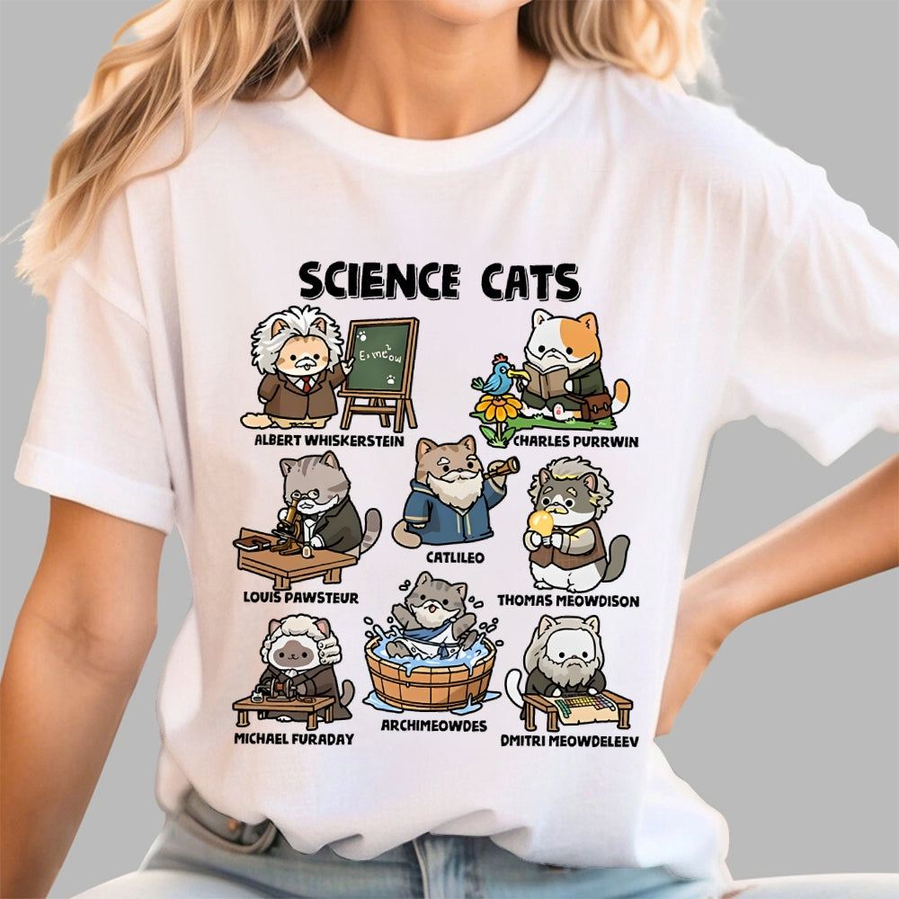 Science Cats  T-Shirt