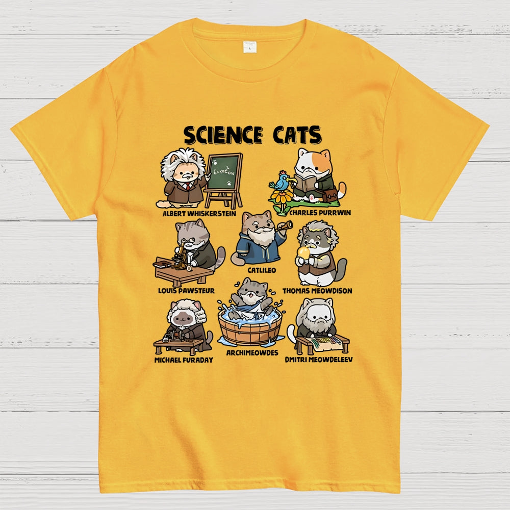 Science Cats  T-Shirt