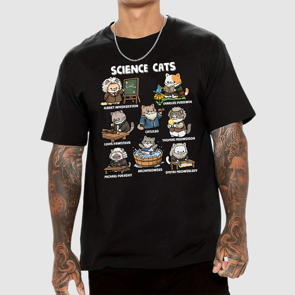 Science Cats  T-Shirt