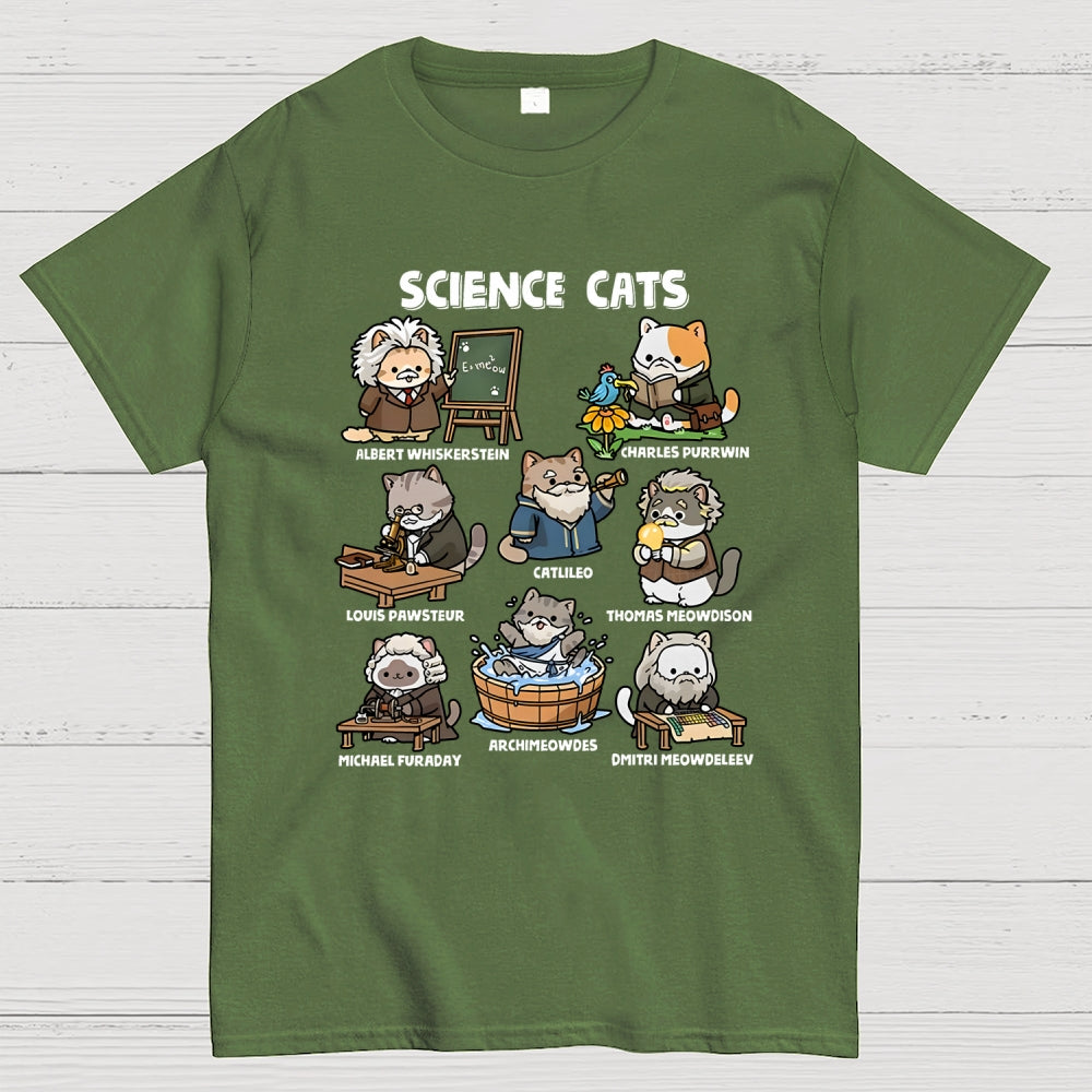 Science Cats  T-Shirt