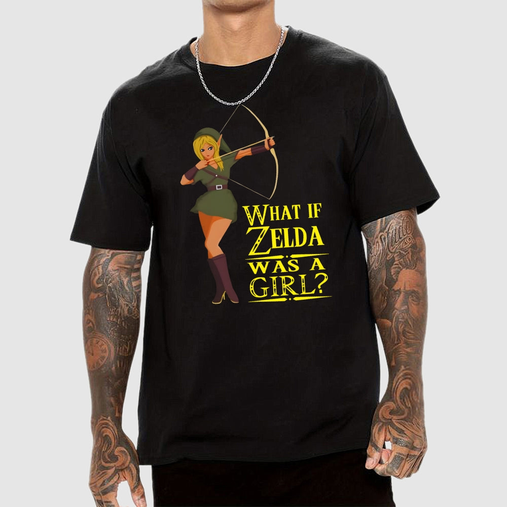 What if zelda was a girl? T-Shirt