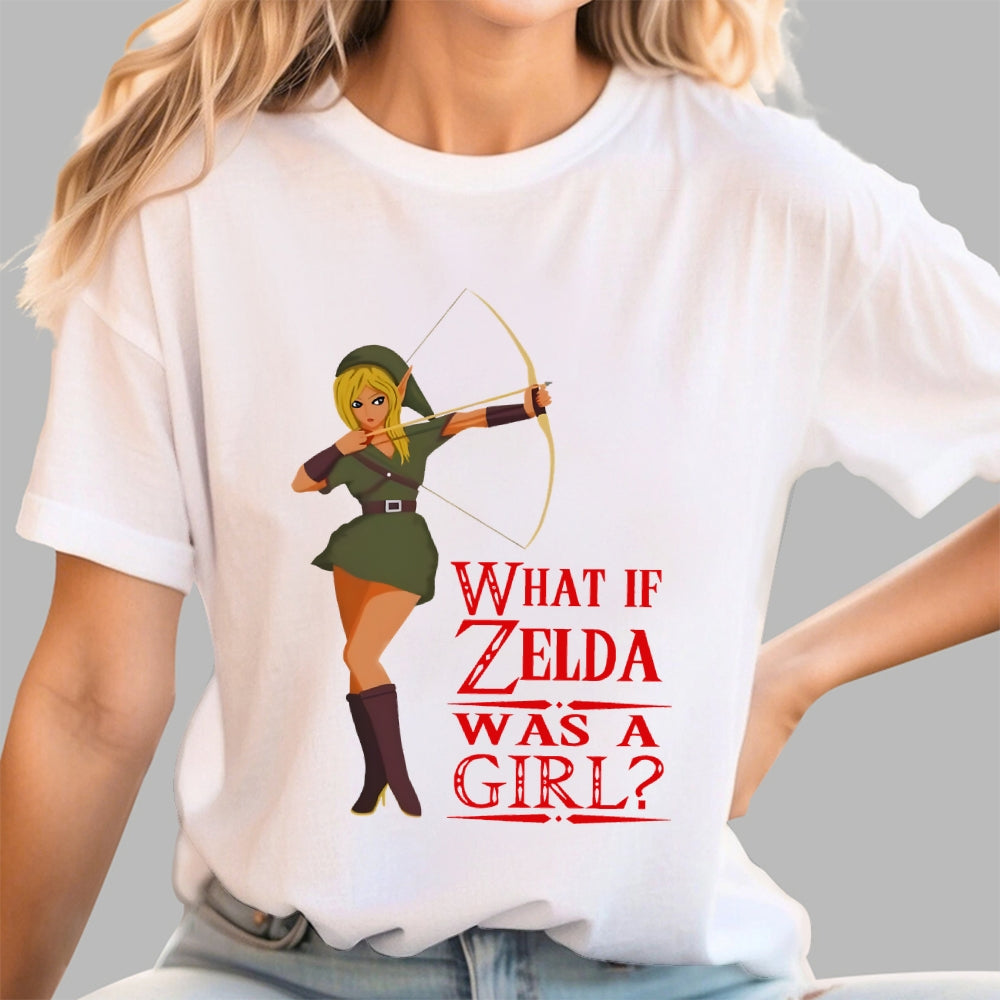 What if zelda was a girl? T-Shirt