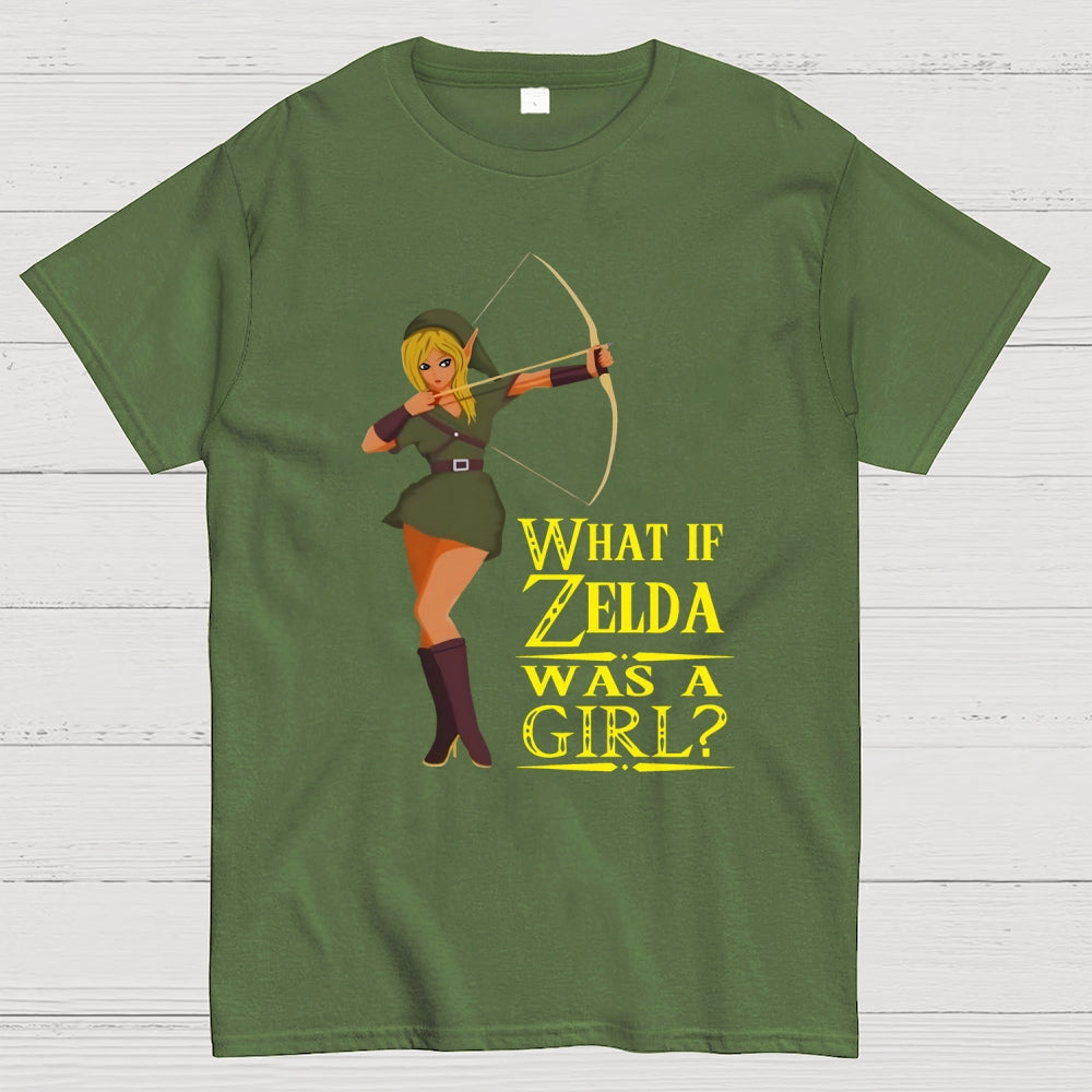 What if zelda was a girl? T-Shirt