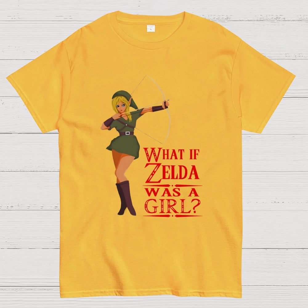 What if zelda was a girl? T-Shirt