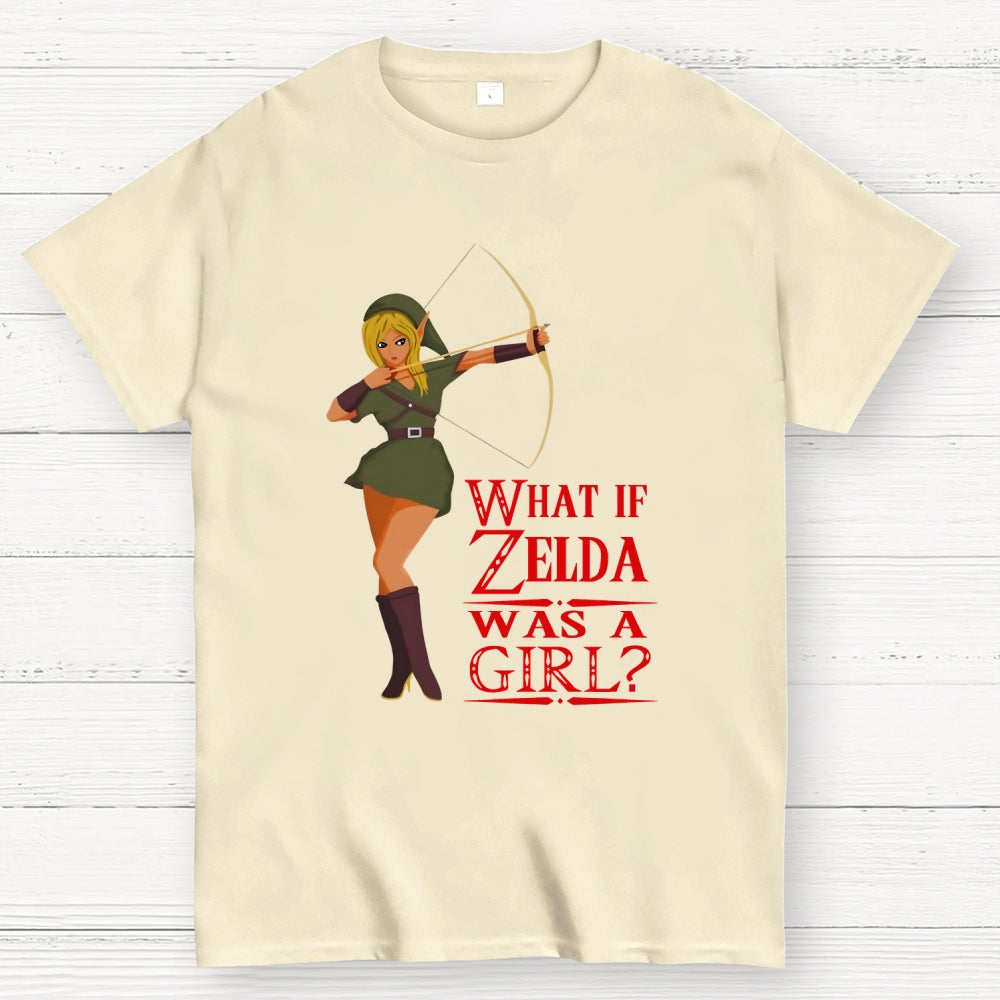 What if zelda was a girl? T-Shirt