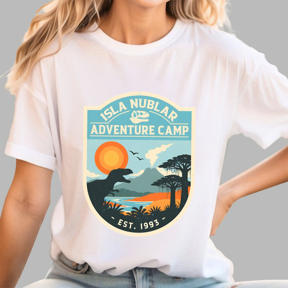 Dinosaur Island Adventure Camp  T-Shirt