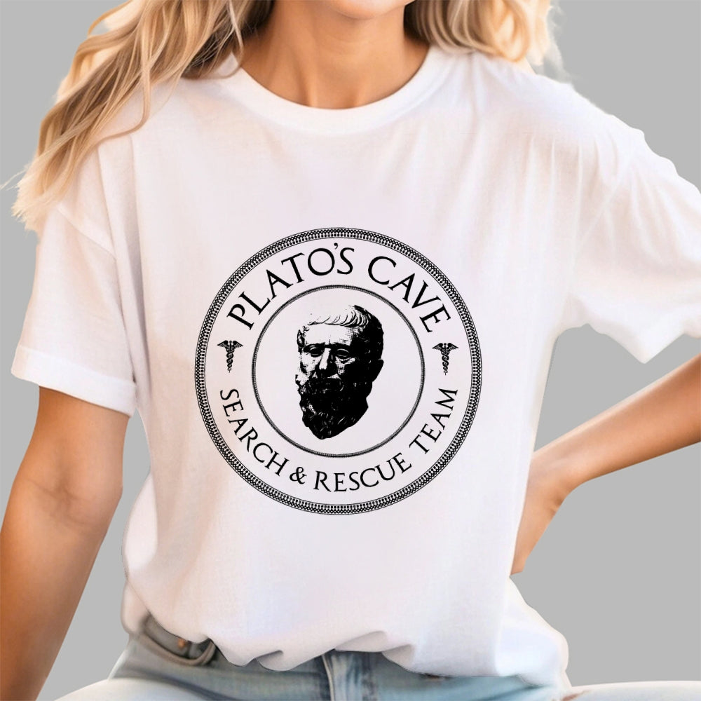 Plato's Cave Search And Rescue Team  T-Shirt