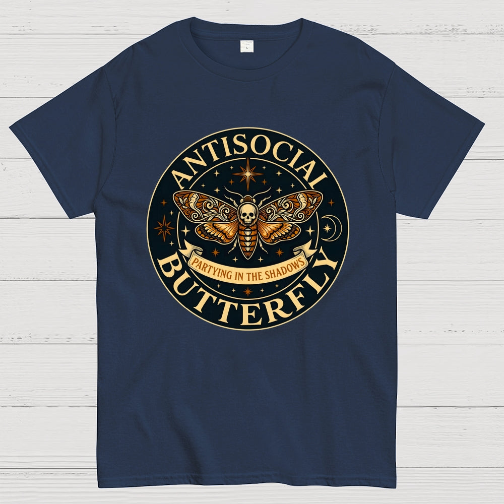 Antisocial Butterfly   T-Shirt