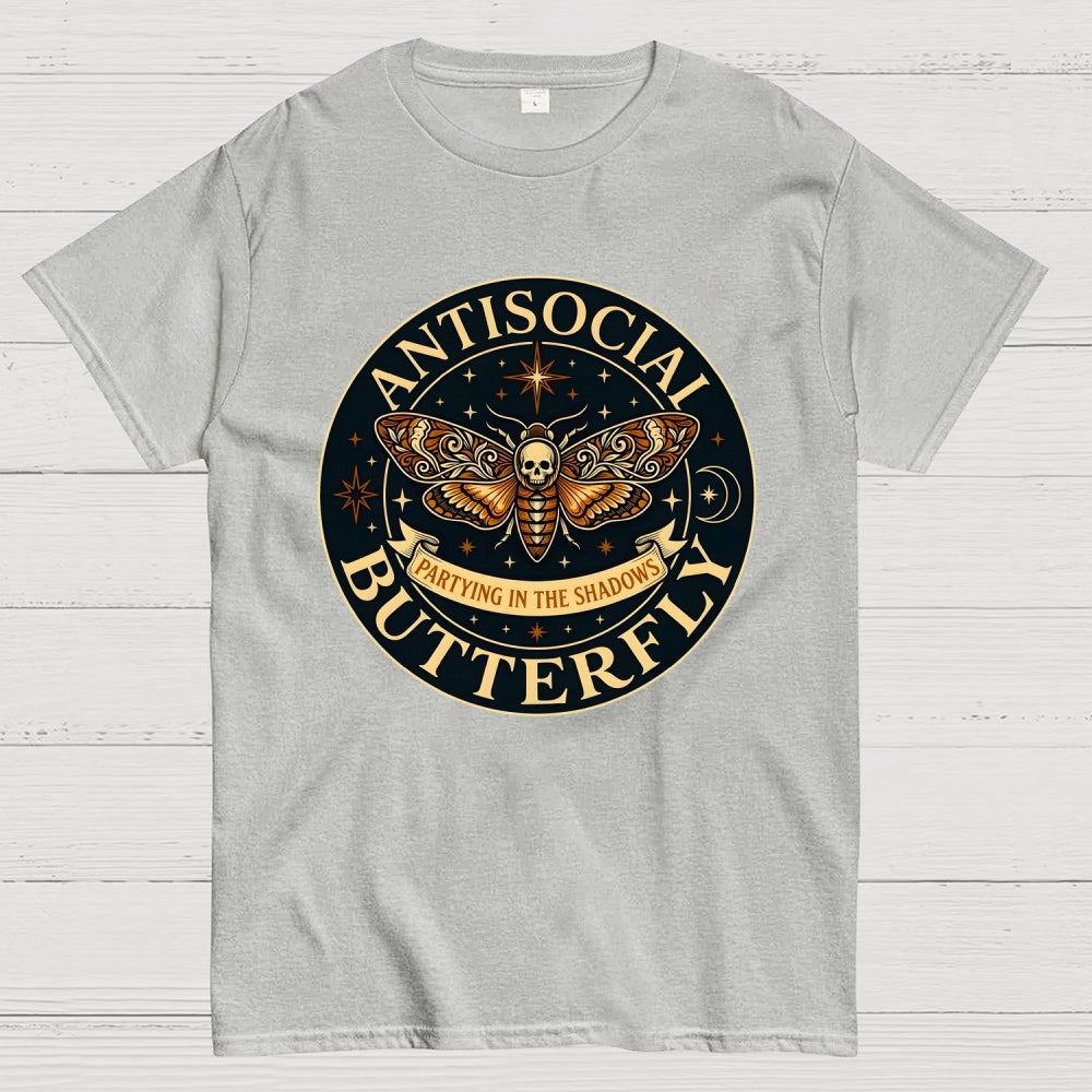 Antisocial Butterfly   T-Shirt