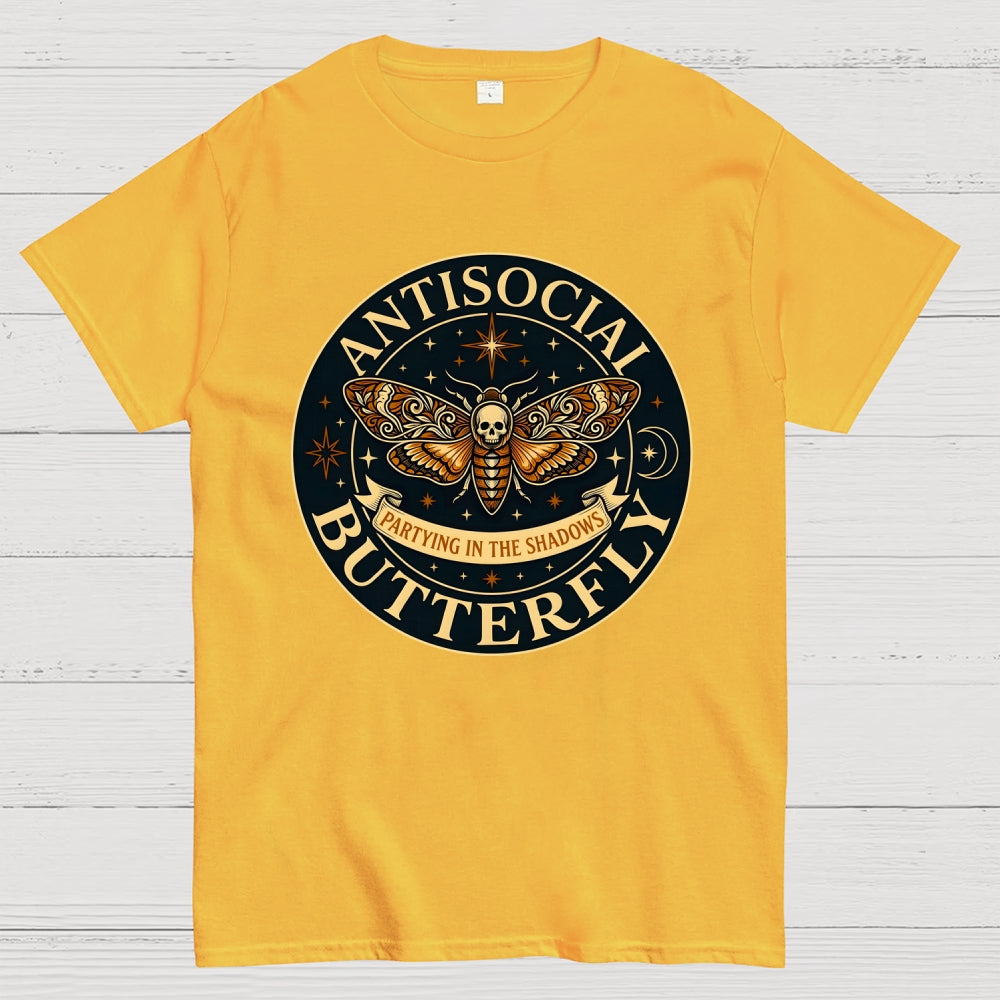 Antisocial Butterfly   T-Shirt