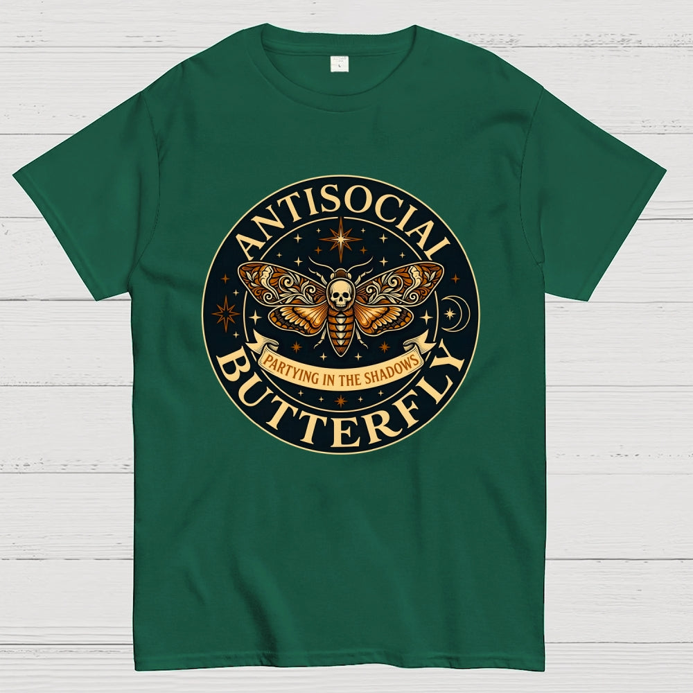 Antisocial Butterfly   T-Shirt