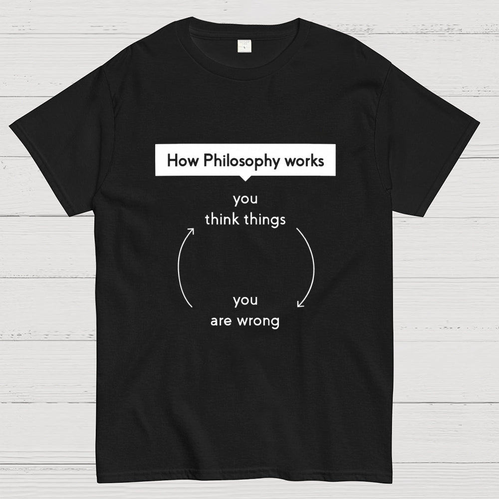 How Philosophy works  T-Shirt