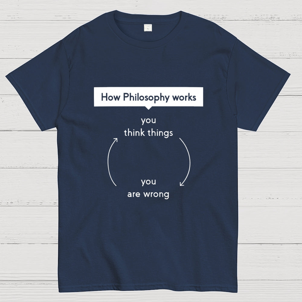How Philosophy works  T-Shirt