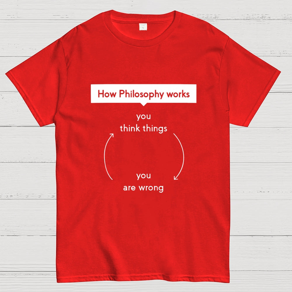 How Philosophy works  T-Shirt