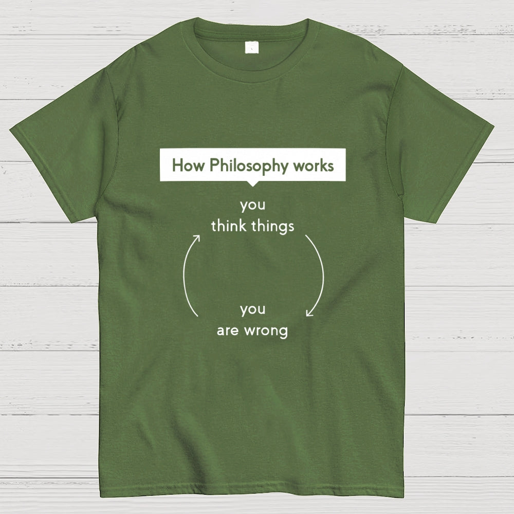 How Philosophy works  T-Shirt