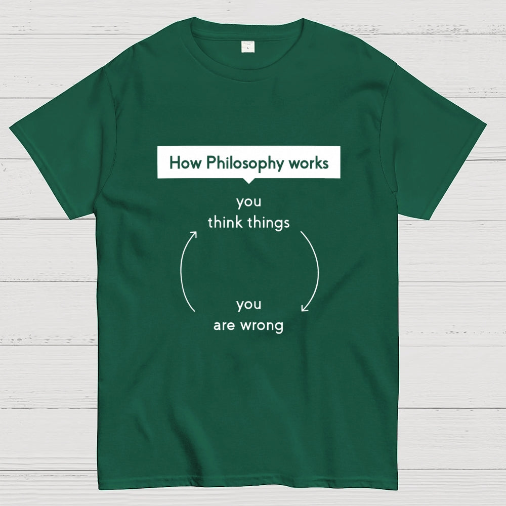 How Philosophy works  T-Shirt
