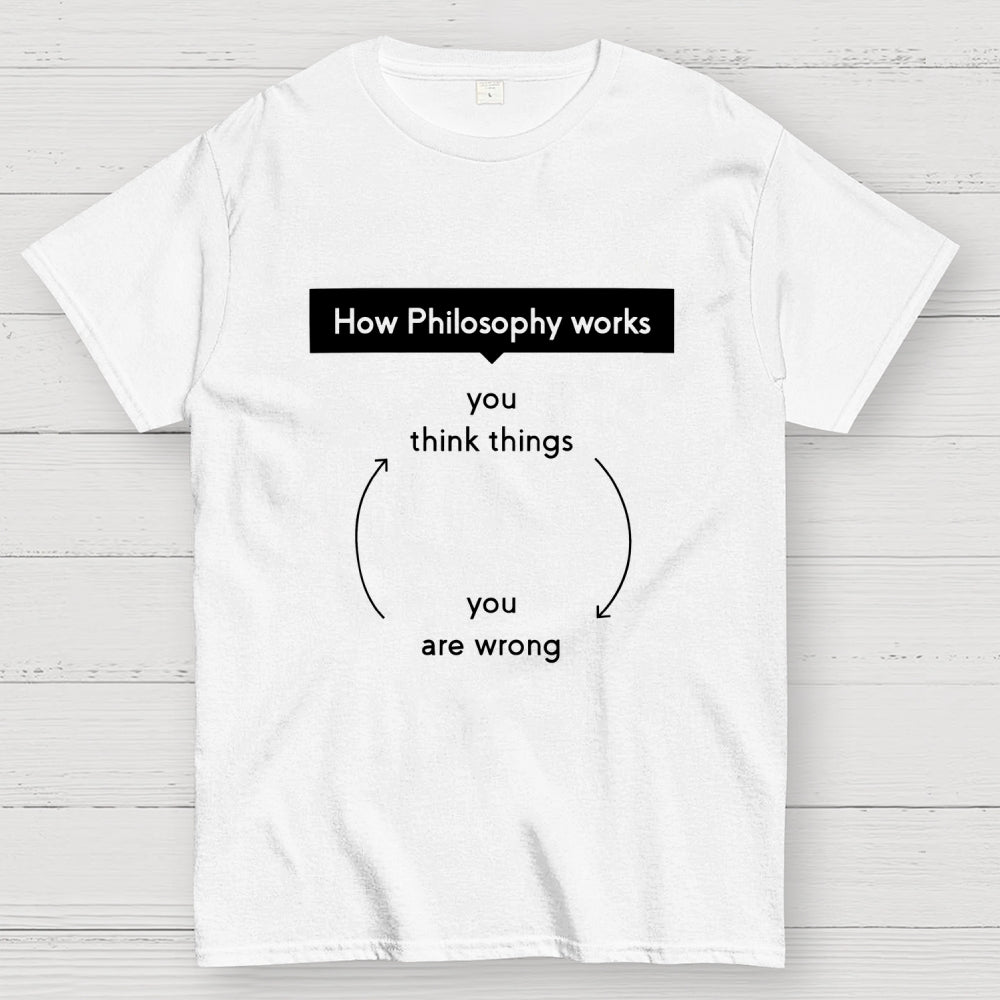 How Philosophy works  T-Shirt