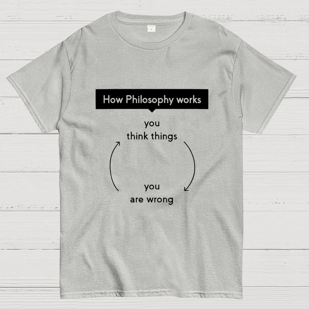How Philosophy works  T-Shirt