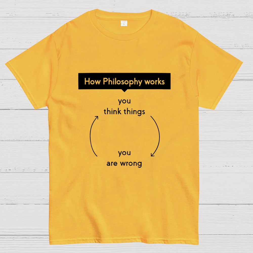 How Philosophy works  T-Shirt
