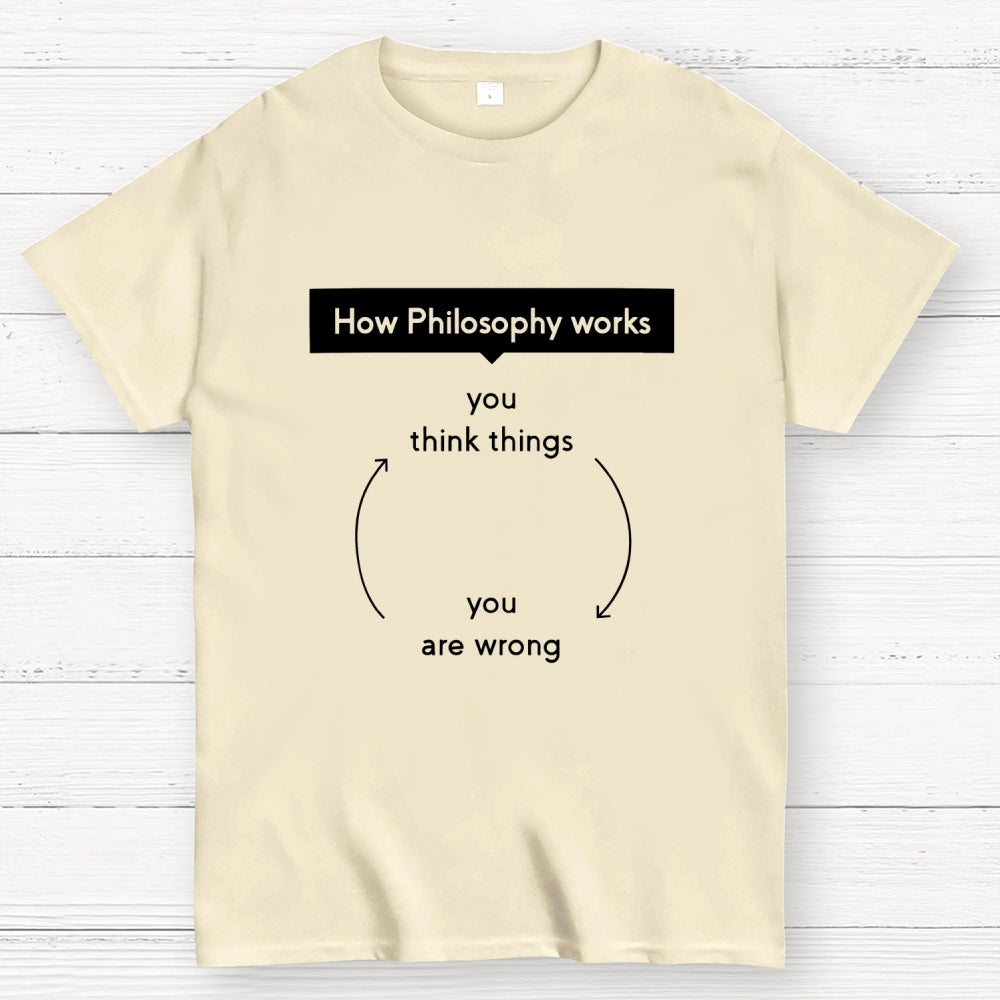 How Philosophy works  T-Shirt