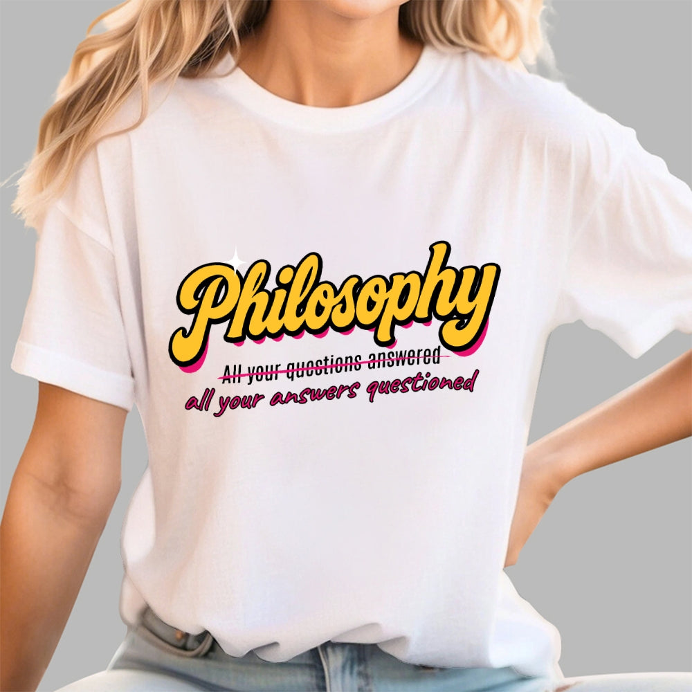 Philosophy All Your Answers Questioned  T-Shirt