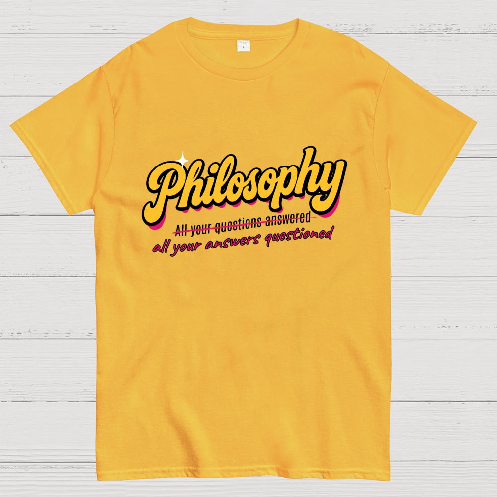 Philosophy All Your Answers Questioned  T-Shirt