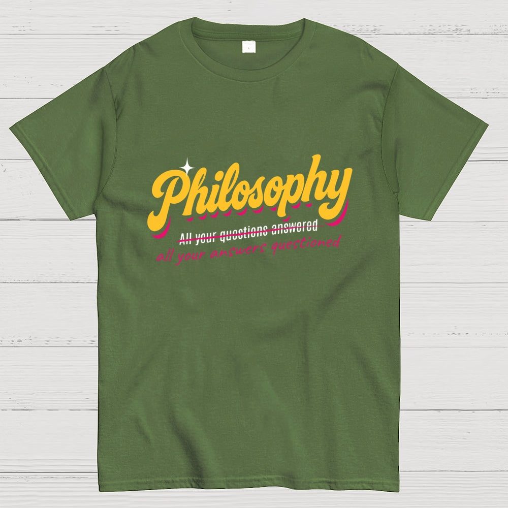 Philosophy All Your Answers Questioned  T-Shirt