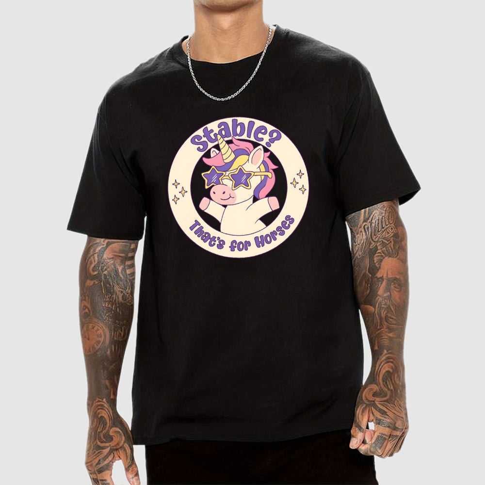 Stable That's For Horses  T-Shirt