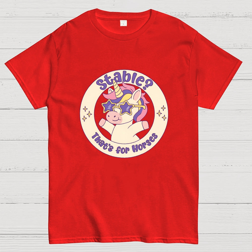 Stable That's For Horses  T-Shirt