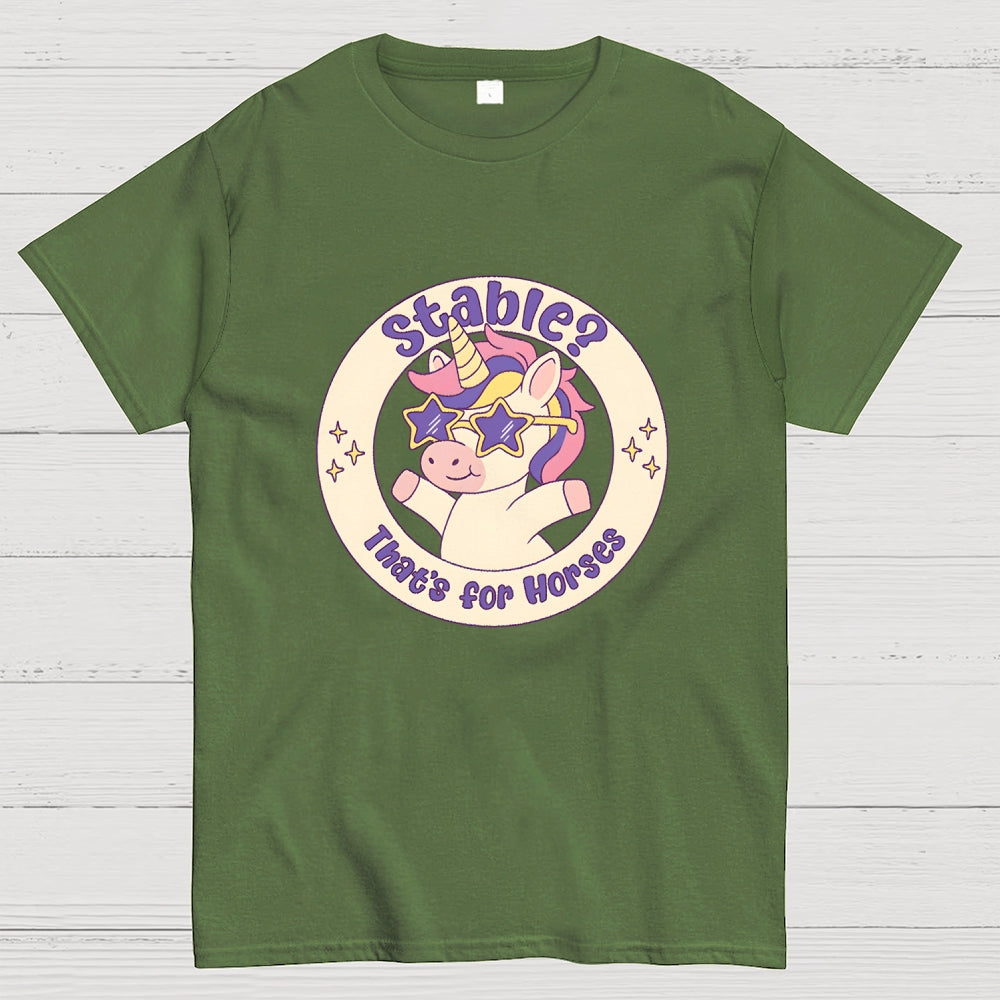 Stable That's For Horses  T-Shirt