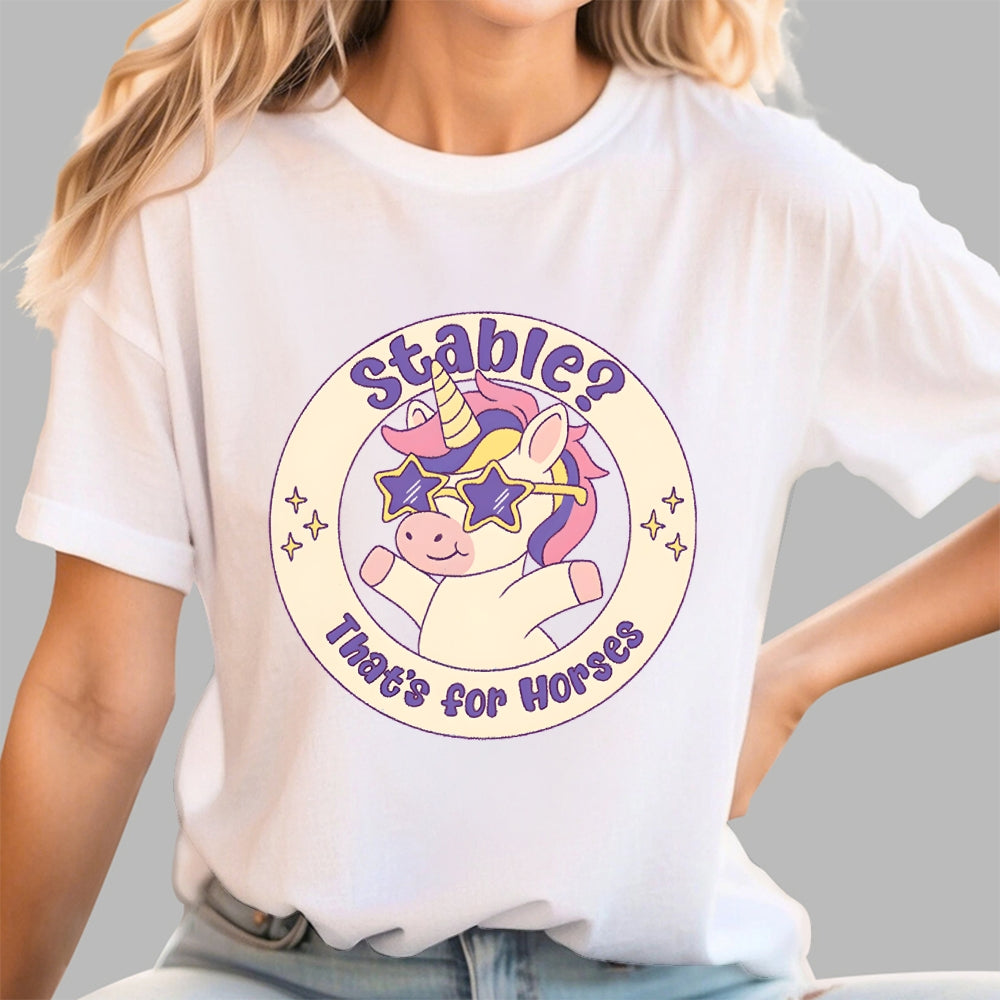 Stable That's For Horses  T-Shirt