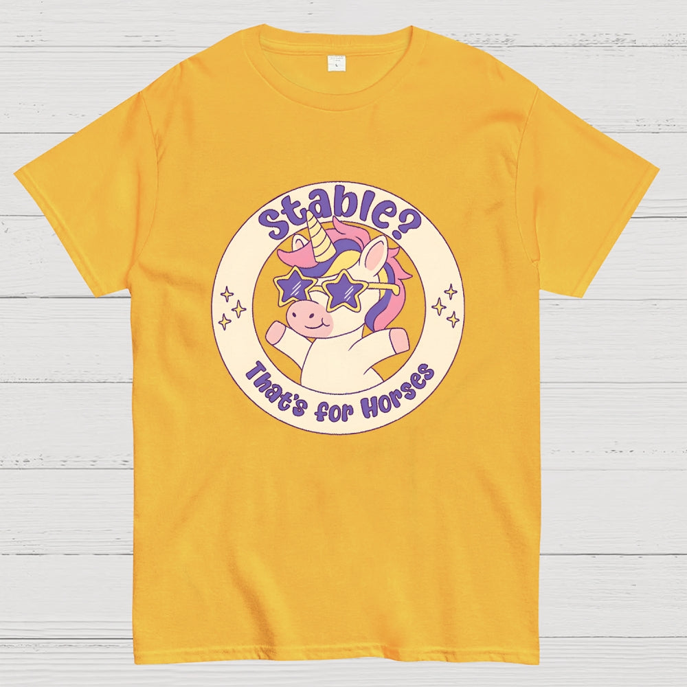 Stable That's For Horses  T-Shirt