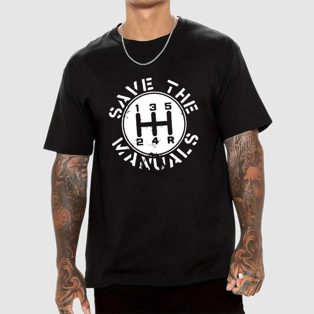 Save The Manuals  T-Shirt