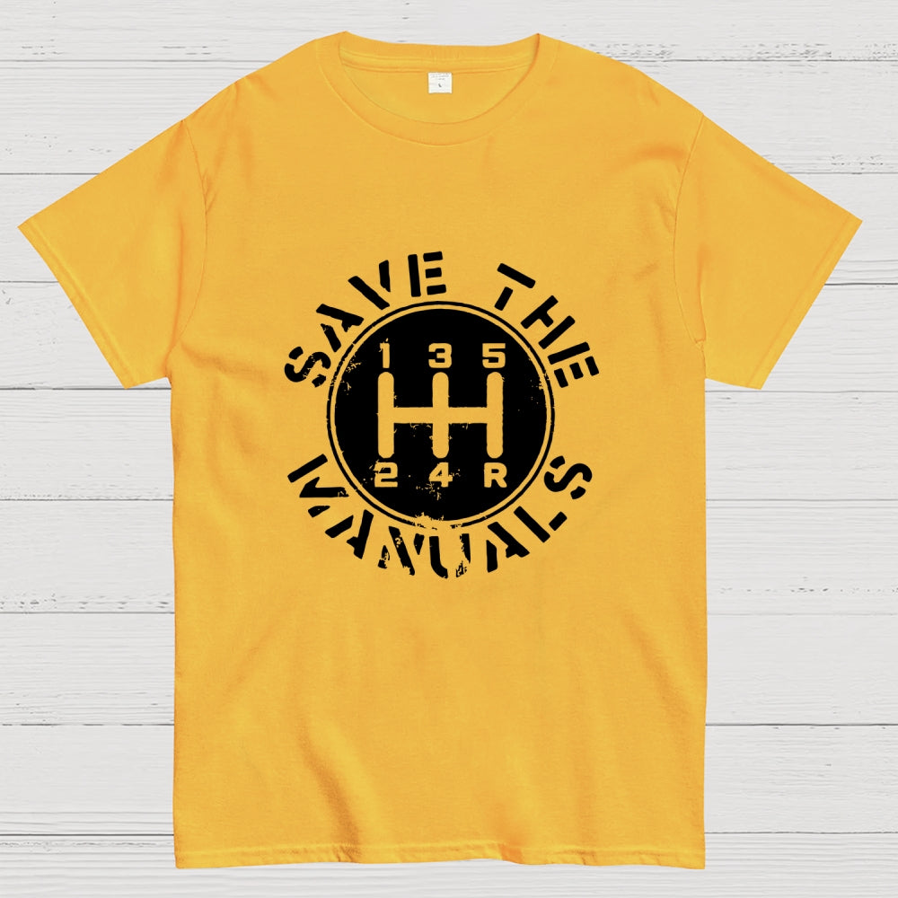 Save The Manuals  T-Shirt