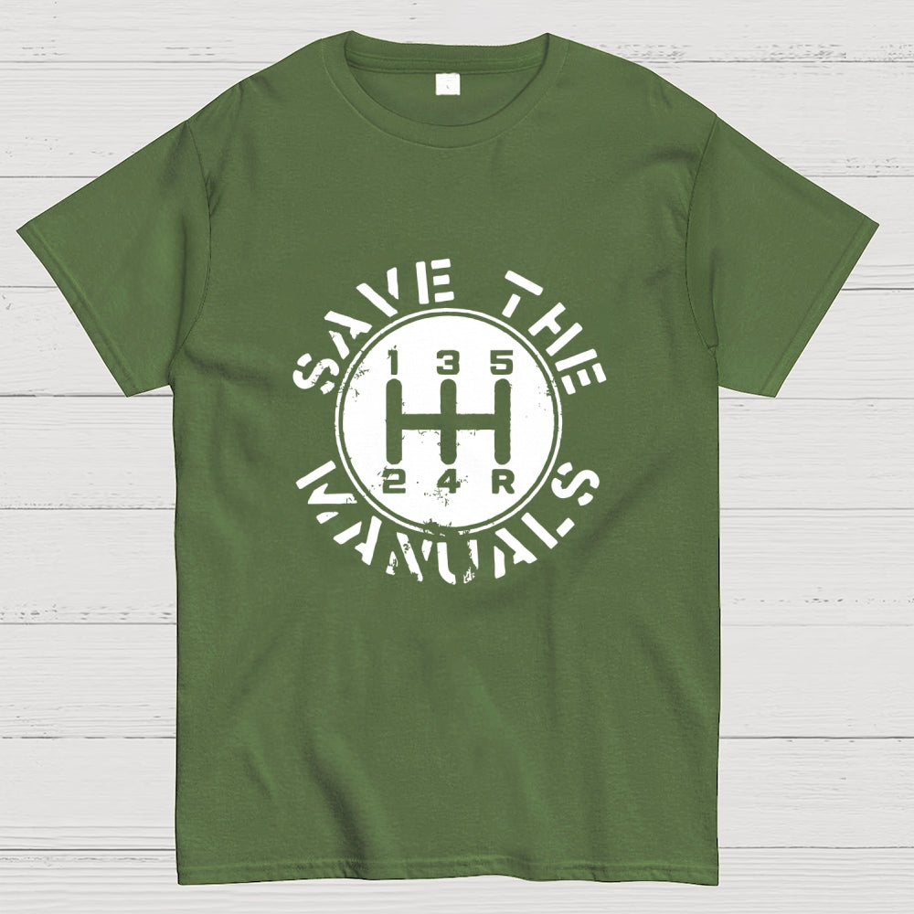 Save The Manuals  T-Shirt