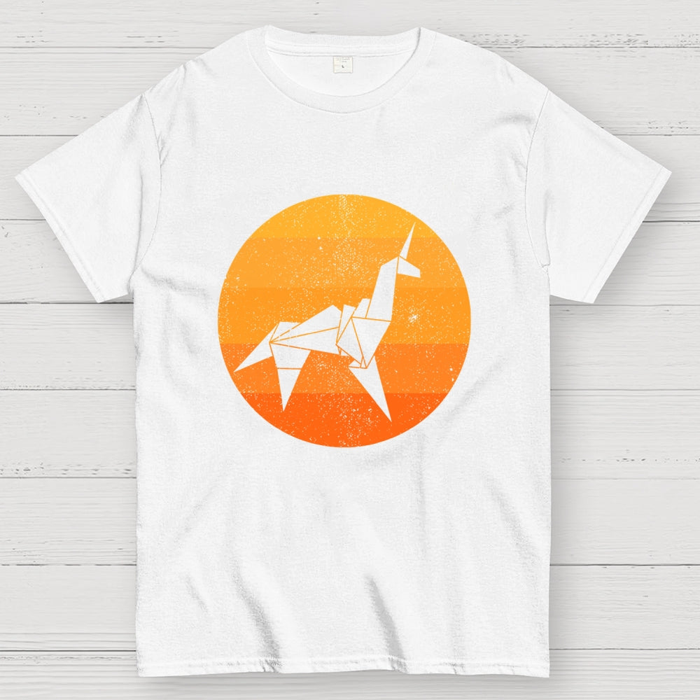 Origami Unicorn  T-Shirt