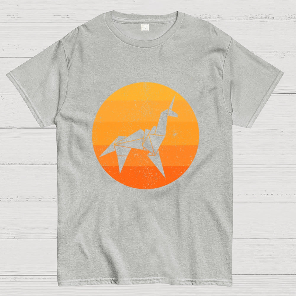 Origami Unicorn  T-Shirt