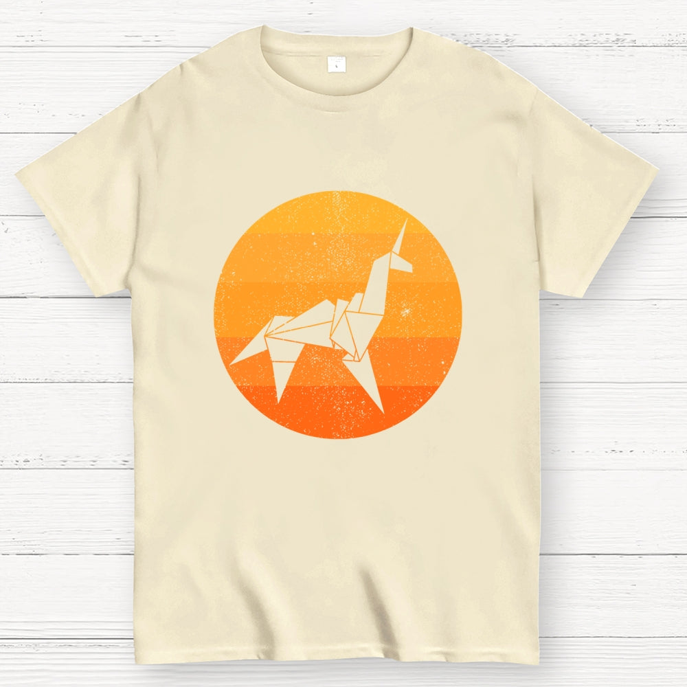 Origami Unicorn  T-Shirt